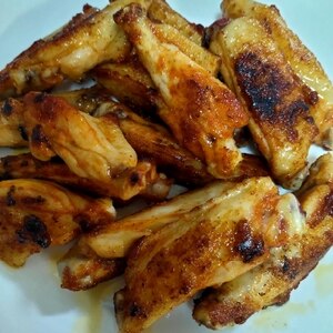 揚げずに簡単 こってりコク旨 手羽中炒め レシピ 作り方 By 鶏のから揚げ 楽天レシピ